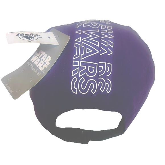 Disney Parks STAR WARS Purple 5 Panel Adult Unisex Athletic Dri-fit Hat NEW - Picture 5 of 7